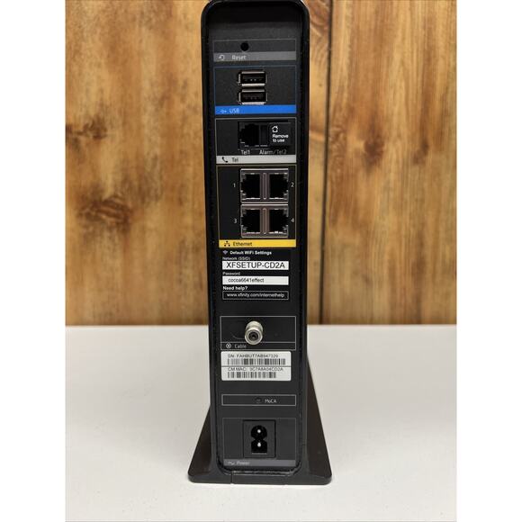 Xfinity Arris TG1682G Dual-Band WiFi Telephone Cable Modem - Picture 4 of 6